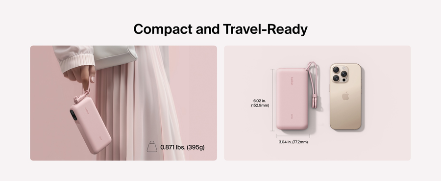 Belkin BPB028FQPK - BoostCharge Power Bank 20K with Display