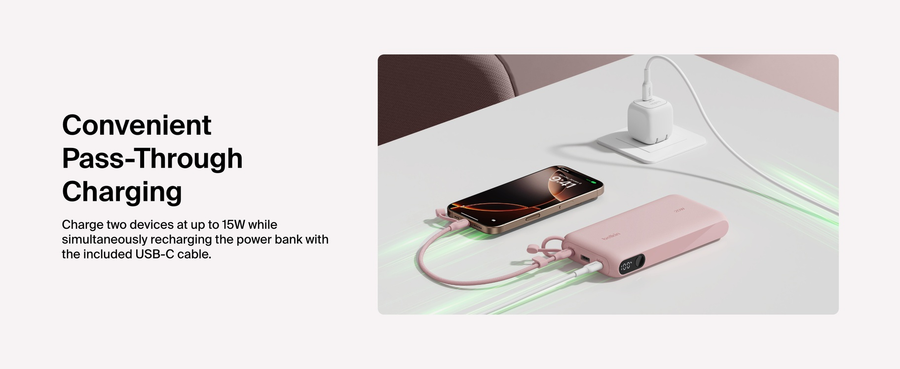 Belkin BPB028FQPK - BoostCharge Power Bank 20K with Display