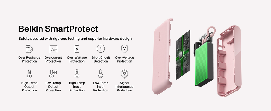 Belkin BPB028FQPK - BoostCharge Power Bank 20K with Display