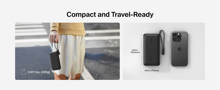 Belkin BPB028FQBK - BoostCharge Power Bank 20K with Display