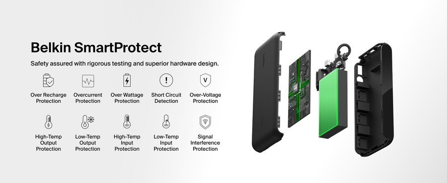 Belkin BPB028FQBK - BoostCharge Power Bank 20K with Display