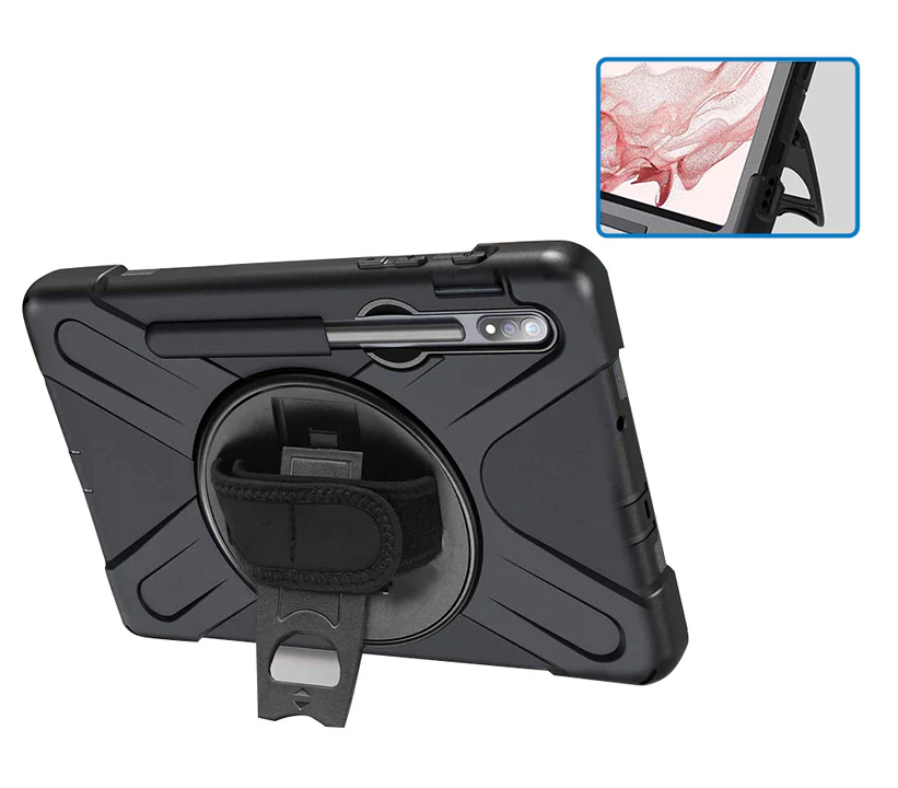 STRIKE GROUP CAS-STKHC3 - Rugged Case with Hand Strap and Lanyard