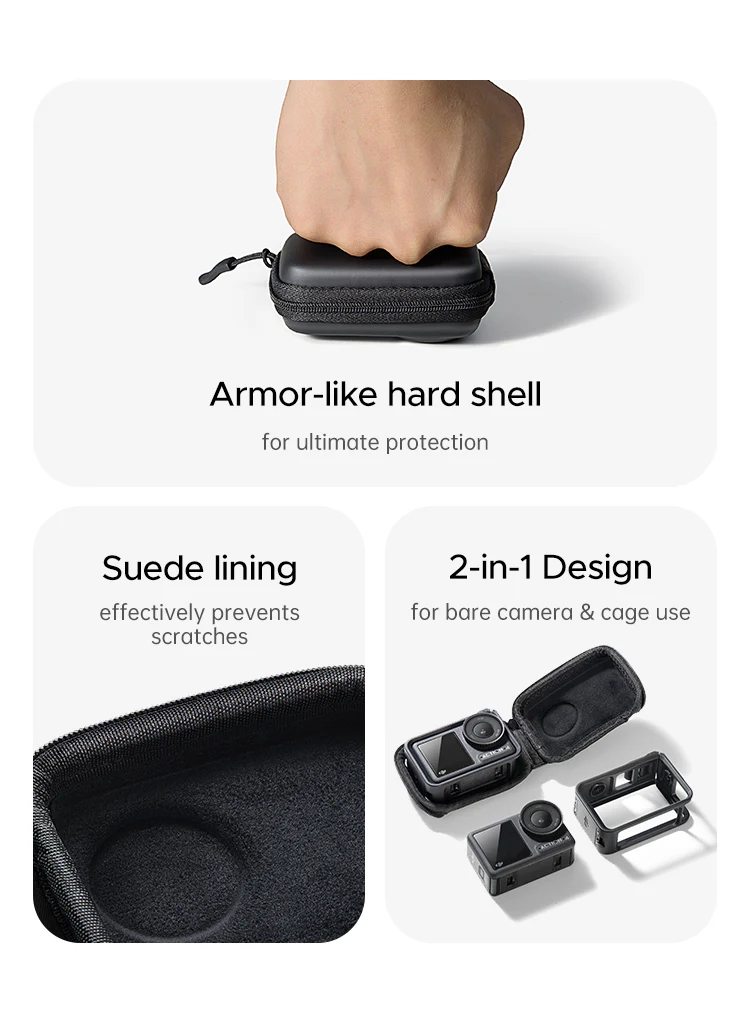 UG-55786 - UGREEN Action Camera Carrying Case For DJI Osmo Action 5 Pro/4/3