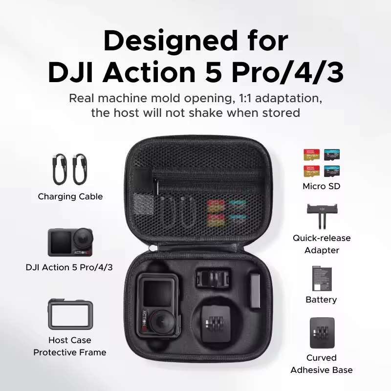 UG-55787 - UGREEN Action-Kamera-Tragetasche für DJI Osmo Action 5 Pro/4/3