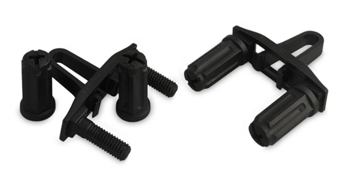 RACKSTUDS RSLDUO-1RUB50-S2 - DUO 1RU 50-pack Mounting Solution 19'' Racks. Replacement for Cage Nuts