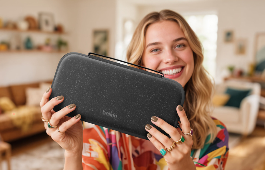 Belkin ENA001FQCH - Charging Case for Switch 2 # Charcoal