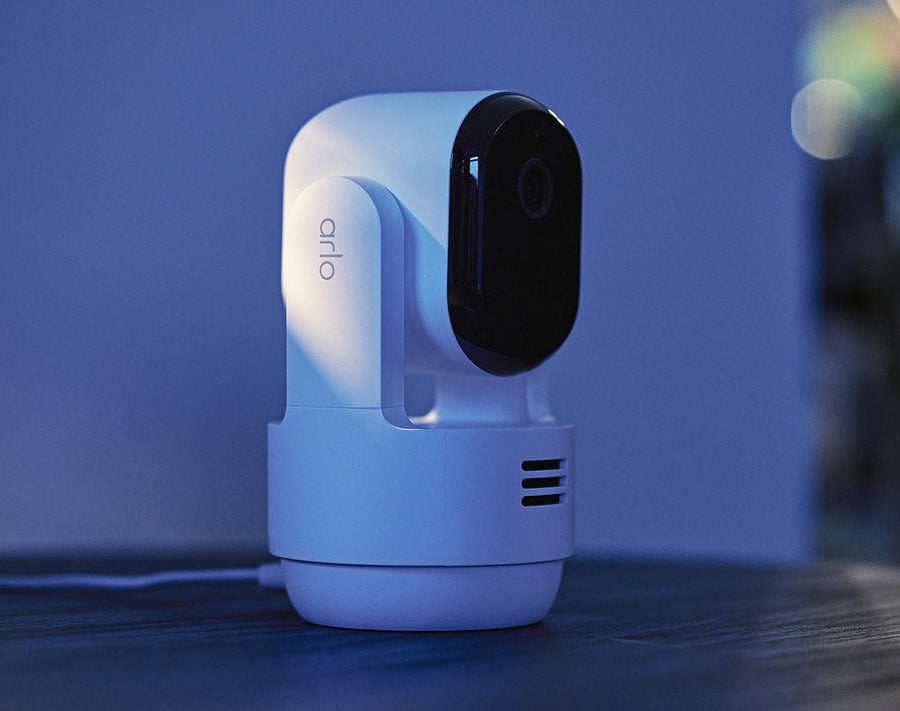 VMC3073-100AUS - ARLO ESSENTIAL PAN TILT INDOOR CAMERA PLUG-IN 2K