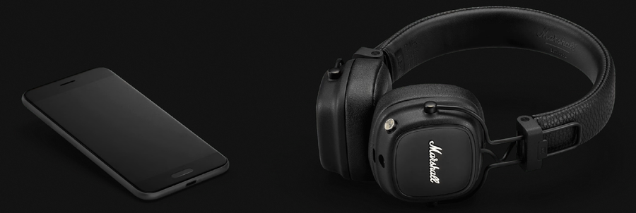 Marshall 1005773 - Major IV Bluetooth Black