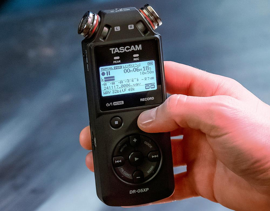 TASCAMDR05XP - TASCAM DR-05XP PORTABLE DIGITAL RECORDER