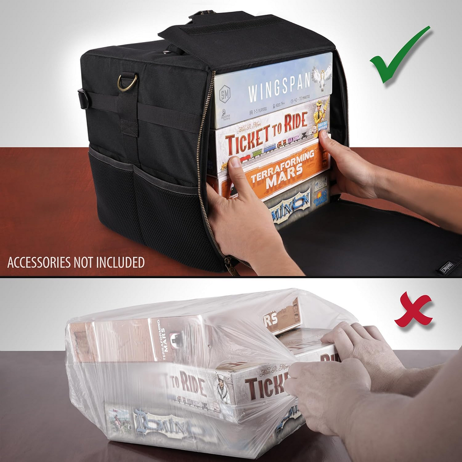 ENTTCFE100BKEW - Enhance Tabletop Game Box Shoulder Bag - Black
