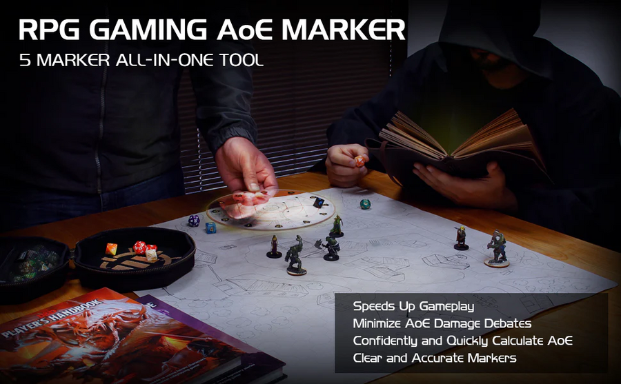 ENTTADM100CLEW - Enhance Tabletop AOE Damage Marker - Clear
