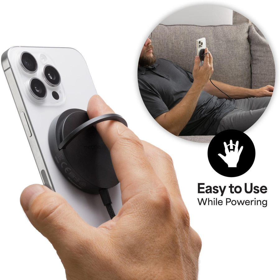 ZAGG 401316198 - mophie Qi2 Kabelloses Ladepad mit Ständer