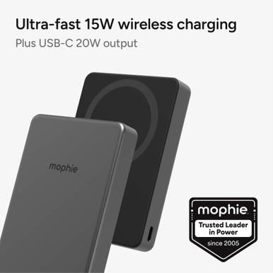 ZAGG 401118250 - mophie PowerStation Qi2 Wireless 10k, Black