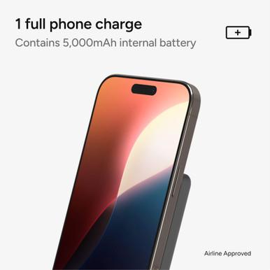 ZAGG 401118248 - mophie PowerStation mini Qi2 Wireless 5k, Black