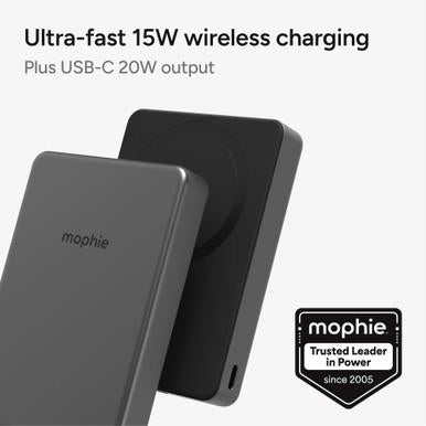 ZAGG 401118248 - mophie PowerStation mini Qi2 Wireless 5k, Black