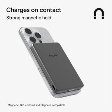 ZAGG 401118248 - mophie PowerStation mini Qi2 Wireless 5k, Black