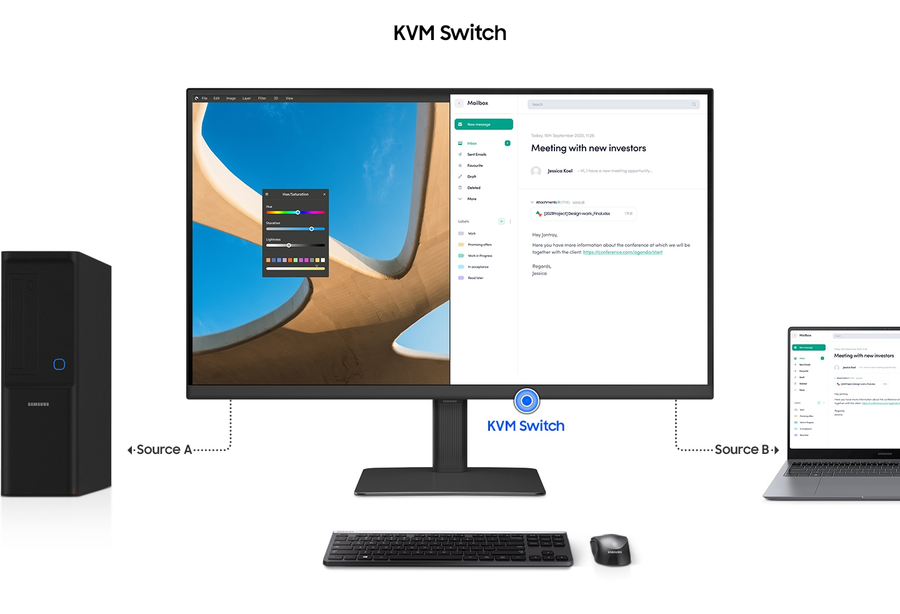 Samsung LS32D602UEEXXY - 32" ViewFinity S60UD monitor
