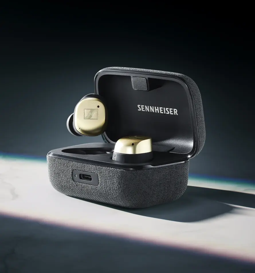 700449 - Sennheiser Momentum TW4 In Ear Headphones Denim