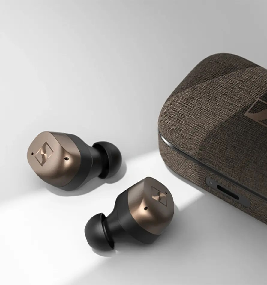 700449 - Sennheiser Momentum TW4 In Ear Headphones Denim