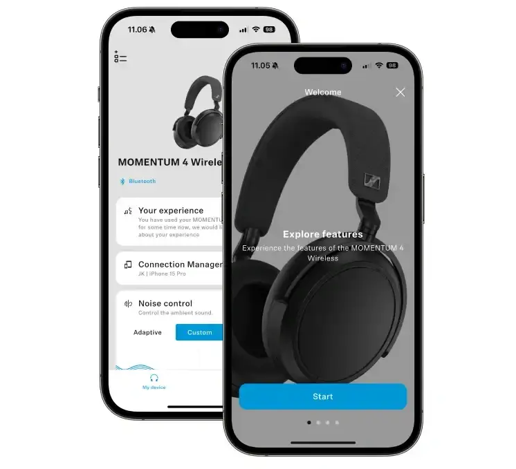 700386 - Sennheiser Momentum 4 Over Ear Denim