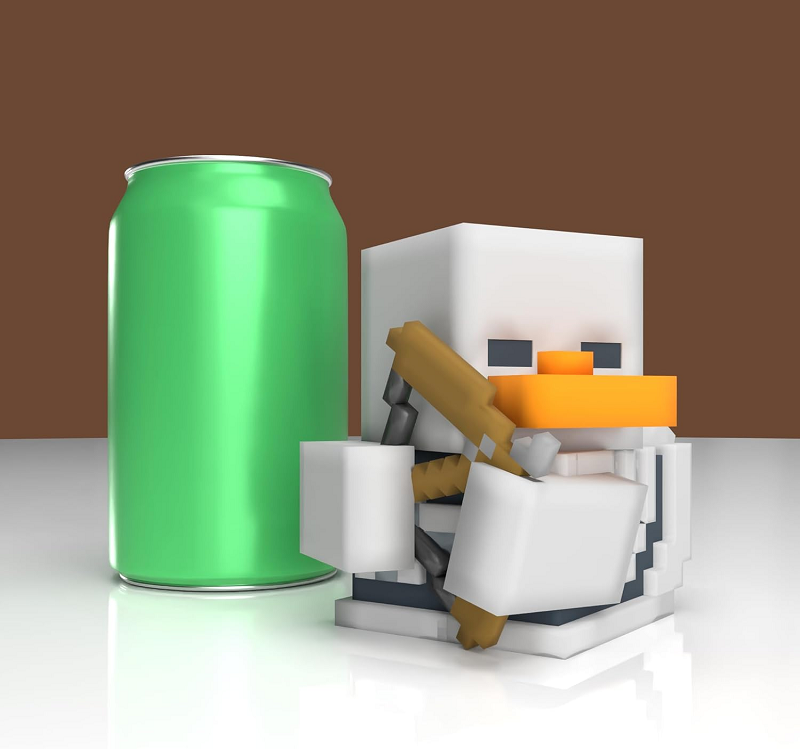 NS5506 - Minecraft Tubbz BOXED Skelett