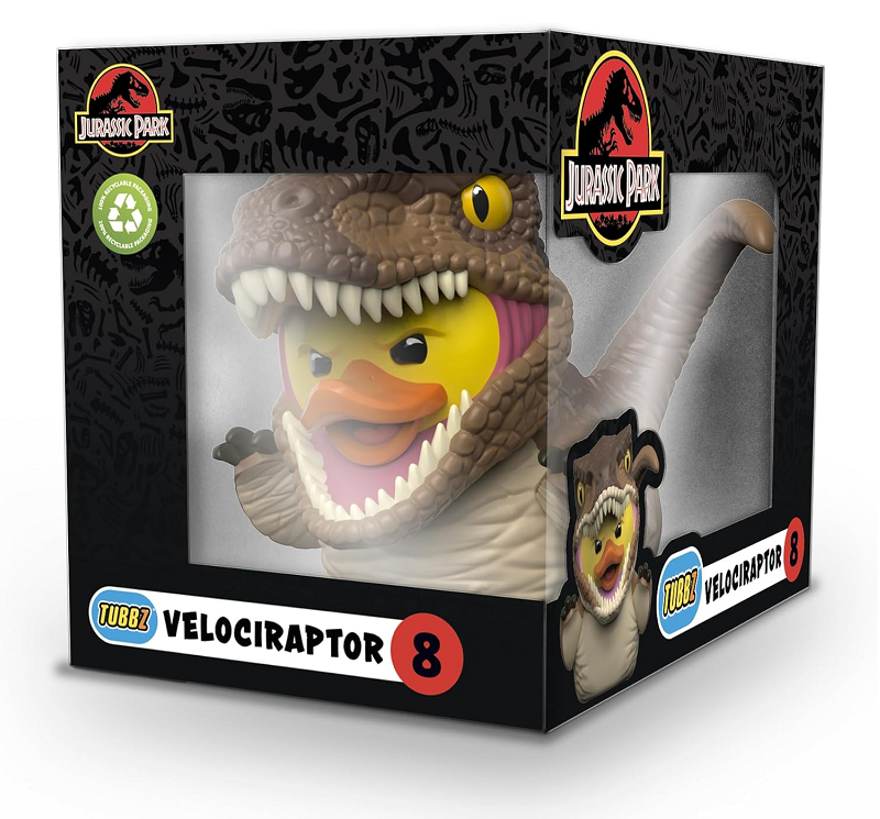NS4785 - Jurassic Park Tubbz VERPACKTER Velociraptor