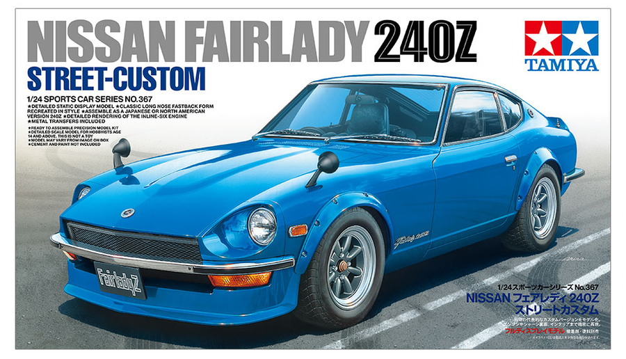 Tamiya 24367 - TAMIYA 1/24 240Z CUSTOM STREET