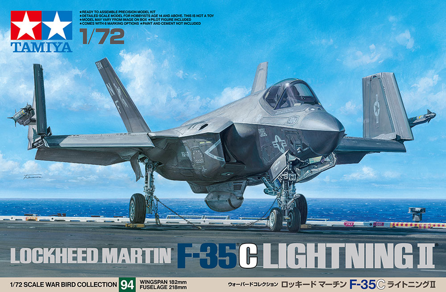 Tamiya 60794 - TAMIYA 1/72 F-35C LIGHTNING II