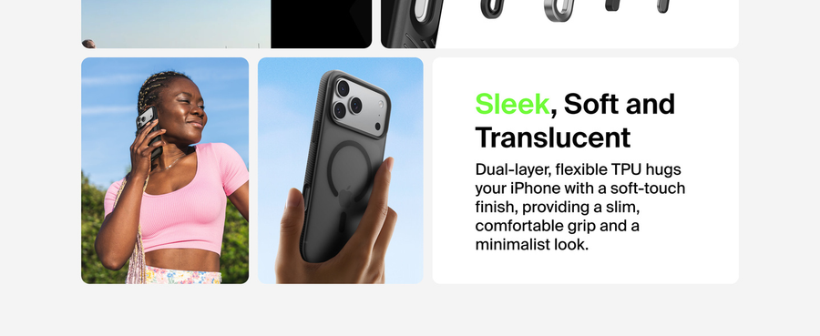 BELKIN MSA035FQBK - GRIP SERIES CASE for iPHONE 17 Pro