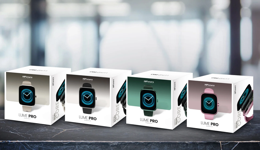 LUMEPROBLK - HiFuture LUME PRO Smartwatch Black Coffee