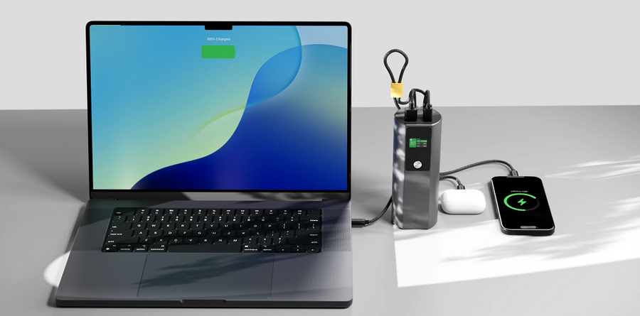 ALOGIC AP27KPB160W - ARK PRO 27 600MAH POWER BANK USB-C CABLE