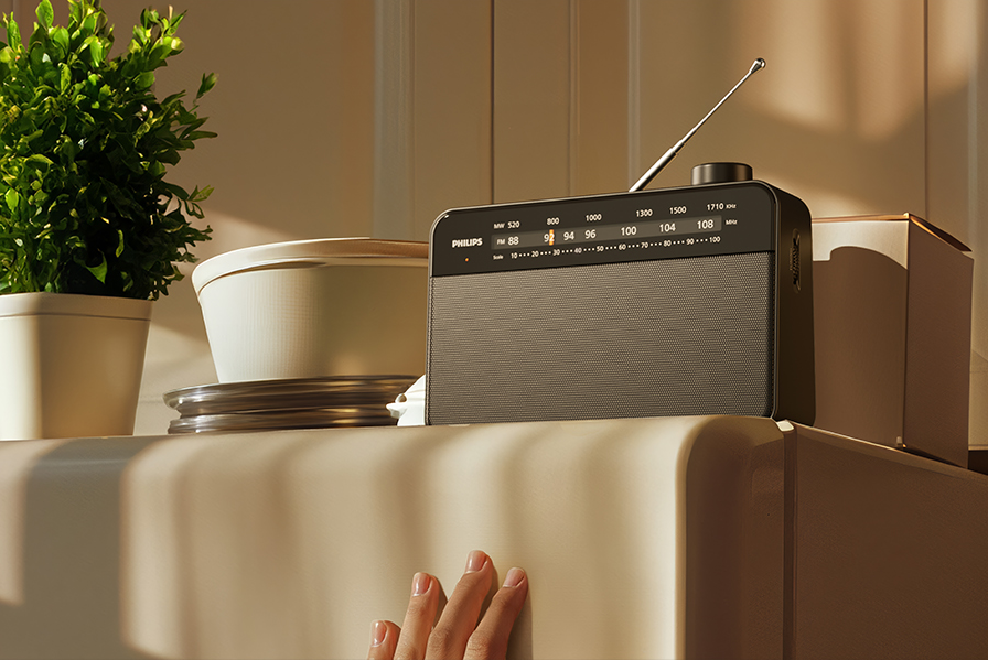 TAR2509 - PHILIPS PORTABLE FM/AM RADIO