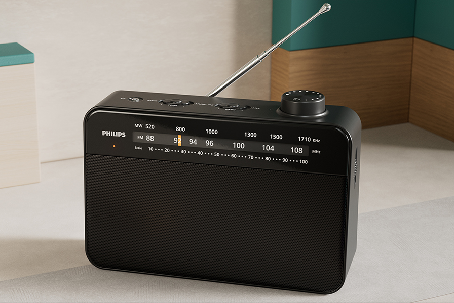 TAR2509 - PHILIPS PORTABLE FM/AM RADIO