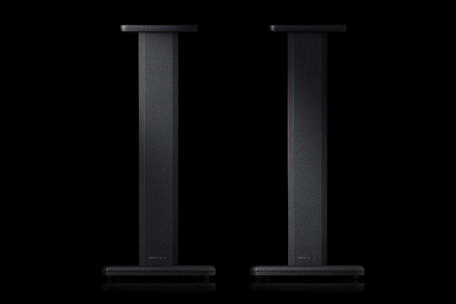 Airpulse by Edifier ST300  Premium Speaker Floor Stand Pair - Walnut