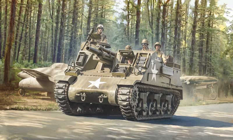 Italeri 1-6580 - ITALERI 1/35 M7 PRIEST HOWITZER MOTOR CARRIAGE