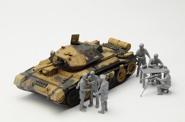 Italeri 1-6592 - ITALERI 1/35 CRUSADER Mk.III W/CREW