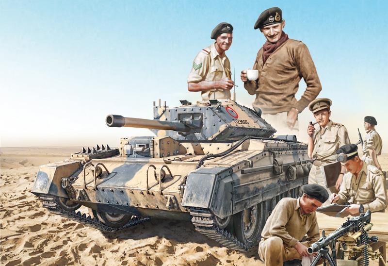 Italeri 1-6592 - ITALERI 1/35 CRUSADER Mk.III W/CREW