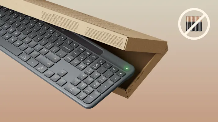 920-013781 - Logitech Signature Slim Solar+ wireless keybaord K980 BUS - Graphite