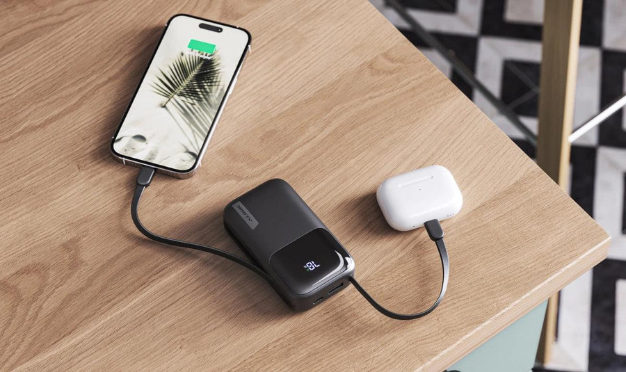 ALOGIC AL20KPBTN-WH - 20kmAh 30W Tand + PB USB-C & lghtng Whte