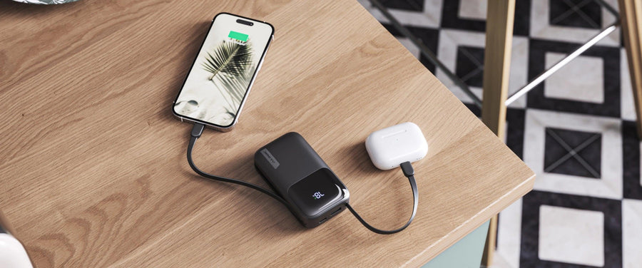 ALOGIC AL10KPBTN-WH - 10kmAh 20W Tand PB USB-C & lighting Wht