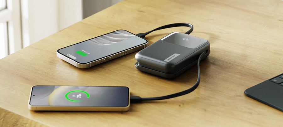 ALOGIC AL20KPBTN-WH - 20kmAh 30W Tand + PB USB-C & lghtng Whte