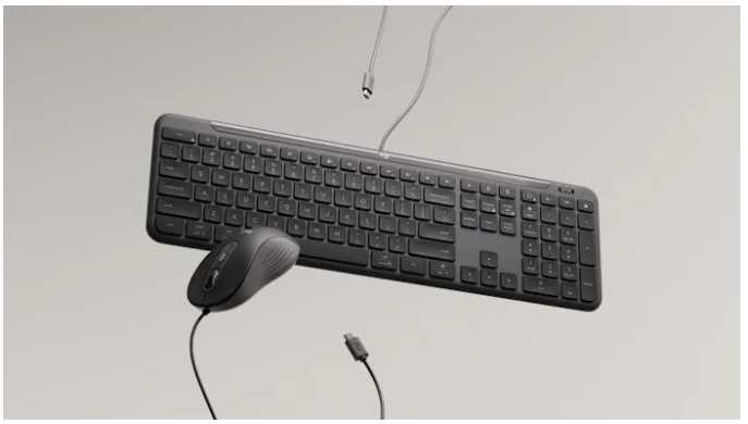 Logitech 920-013335 - K620 WIRED KEYBOARD FOR BUS - GRAPHITE