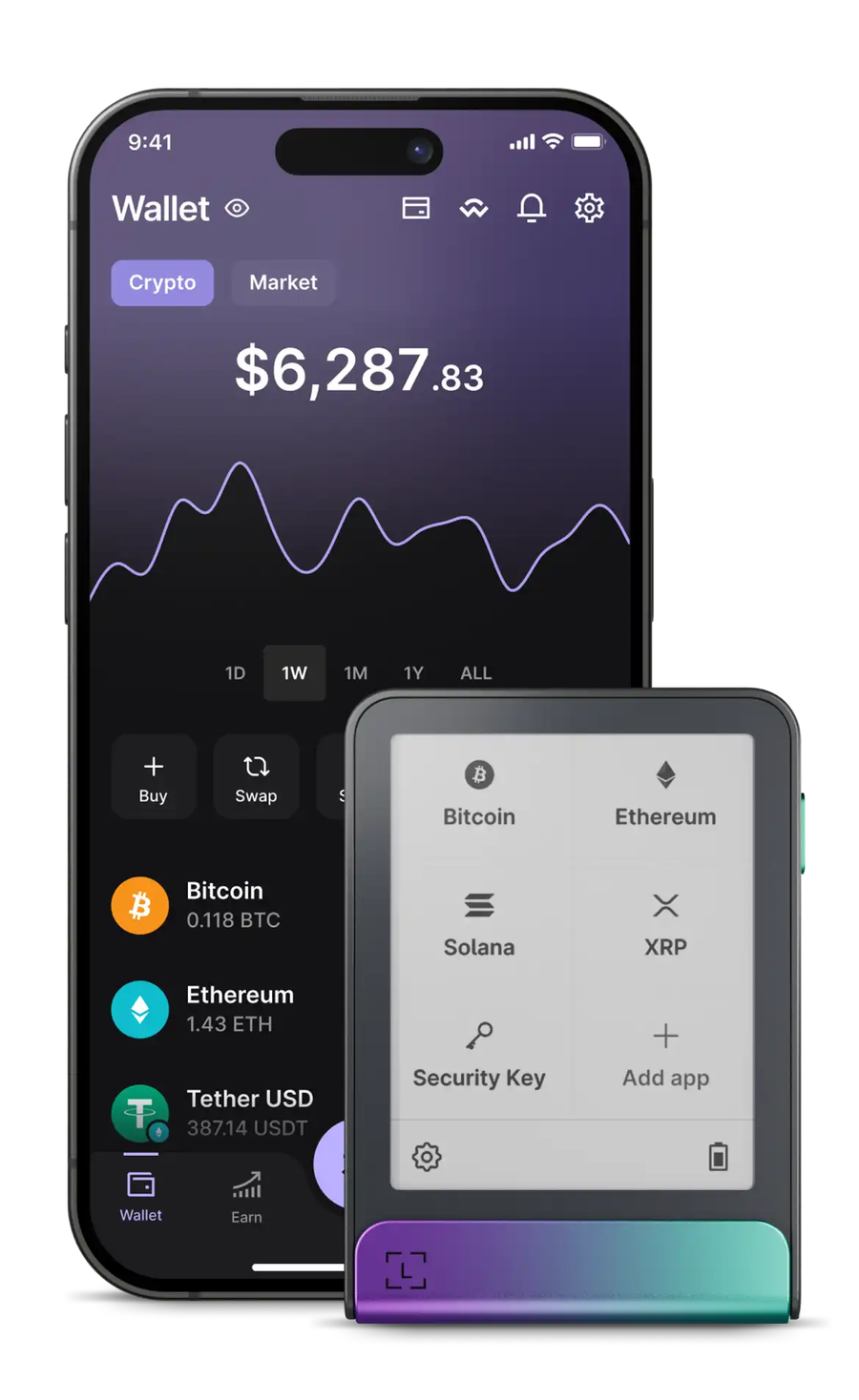 Ledger FLEX FERRO FUCHSIA + RECOVERY KEY - AU - Flex Ferro Fuchsia + Recovery Key - AU