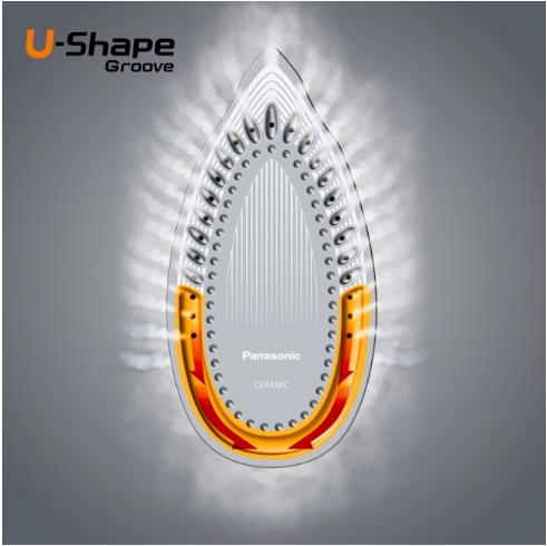 NI-S630VSJ - 2400W ELECTRIC STEAM IRON TITANIUM PLATE