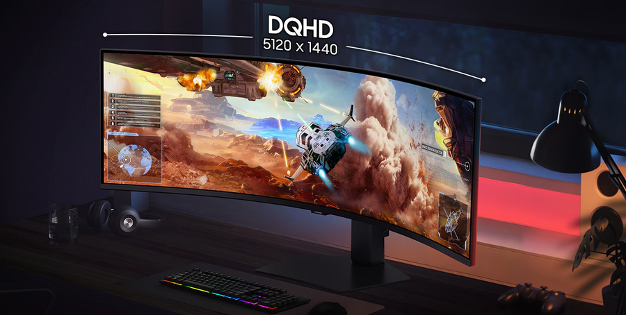 Samsung Odyssey G91F 49" Ultrawide 144Hz Curved 1000R Gaming Monitor