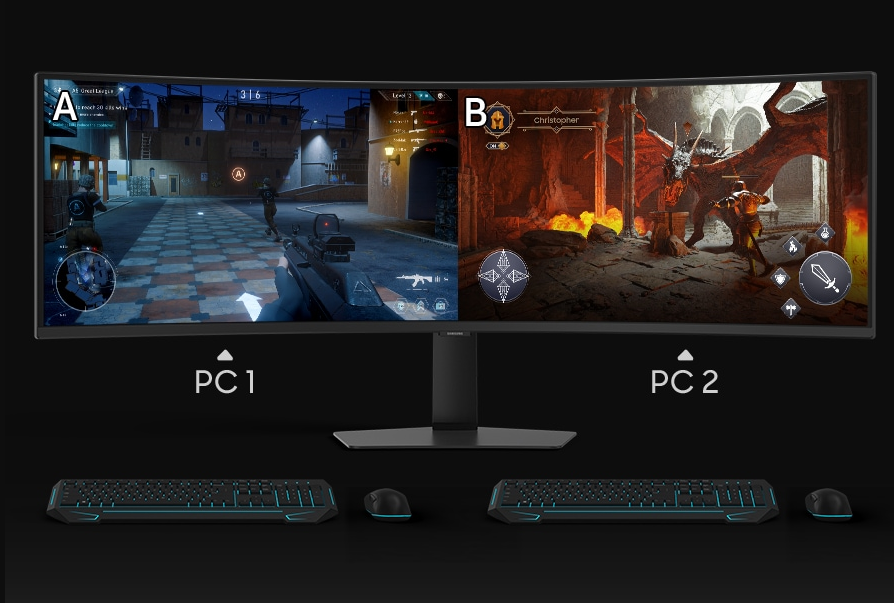 Samsung Odyssey G91F 49" Ultrawide 144Hz Curved 1000R Gaming Monitor