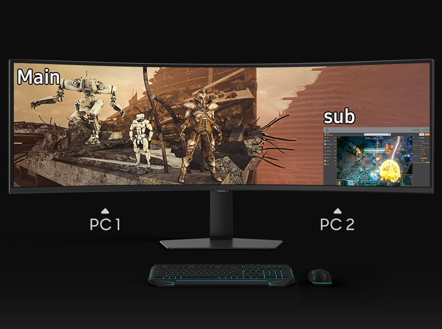 Samsung Odyssey G91F 49" Ultrawide 144Hz Curved 1000R Gaming Monitor