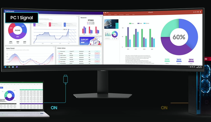 Samsung Odyssey G91F 49" Ultrawide 144Hz Curved 1000R Gaming Monitor