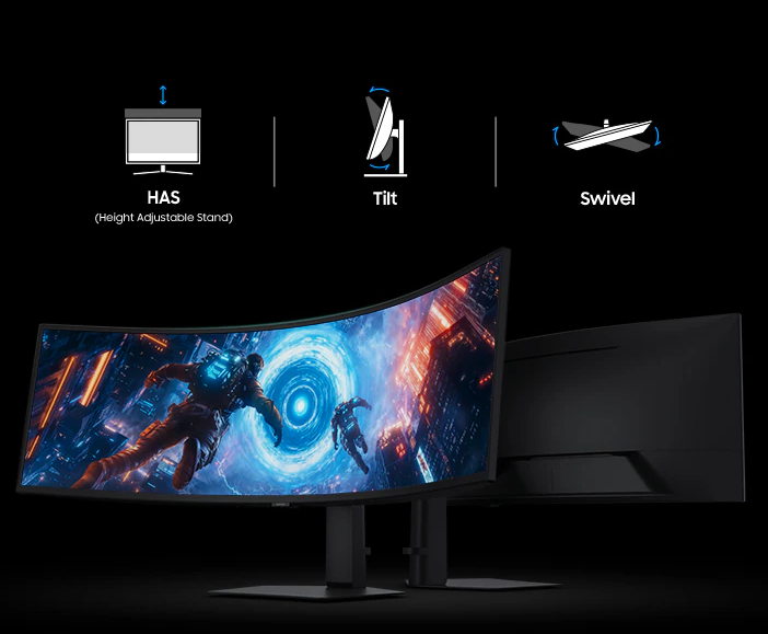 Samsung Odyssey G91F 49" Ultrawide 144Hz Curved 1000R Gaming Monitor