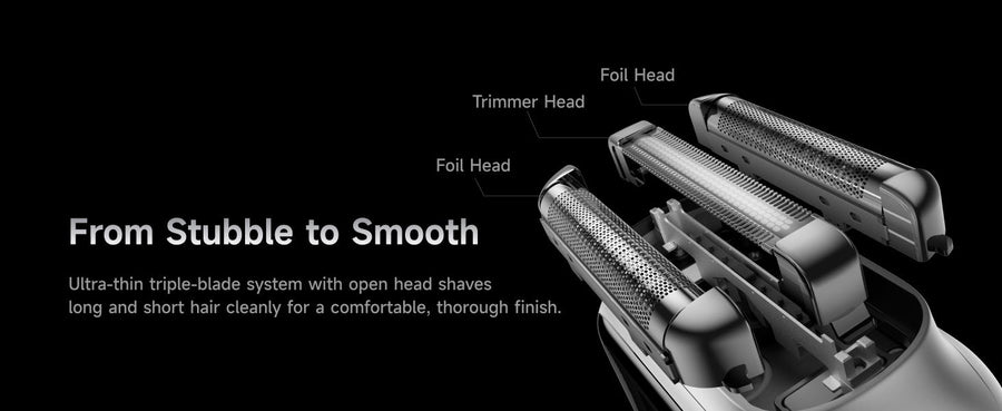 1ER91-A-XX-SI-001 - Laifen P3 Pro 3-Blade Electric Shaver Silver